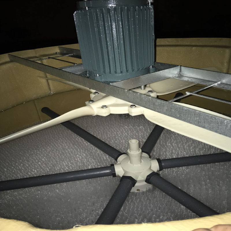 Mal funcionamiento y mantenimiento del motor de la torre de enfriamiento.